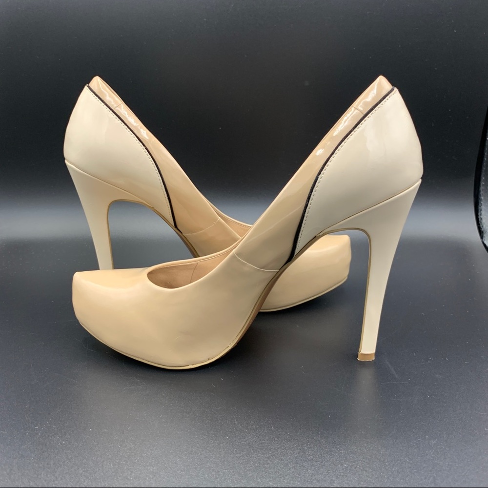 Charlotte Russe Cream and Beige  Heels